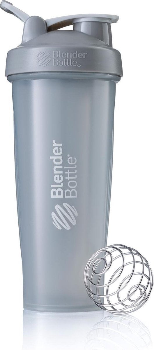 BlenderBottle Classic met oog - Eiwitshaker / Bidon - 940ml - Fullcolor Pebble Grey
