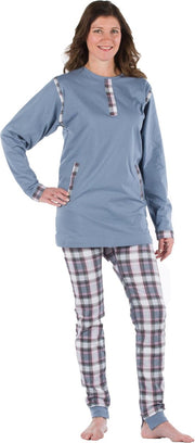 Dessin hansop | Dames | Rugritssluiting | Rits in het kruis | Grijs | XL