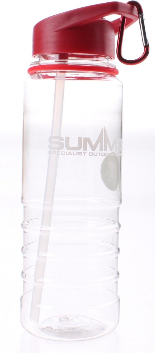 Summit Drinkfles Tritan Water 700 Ml Rood