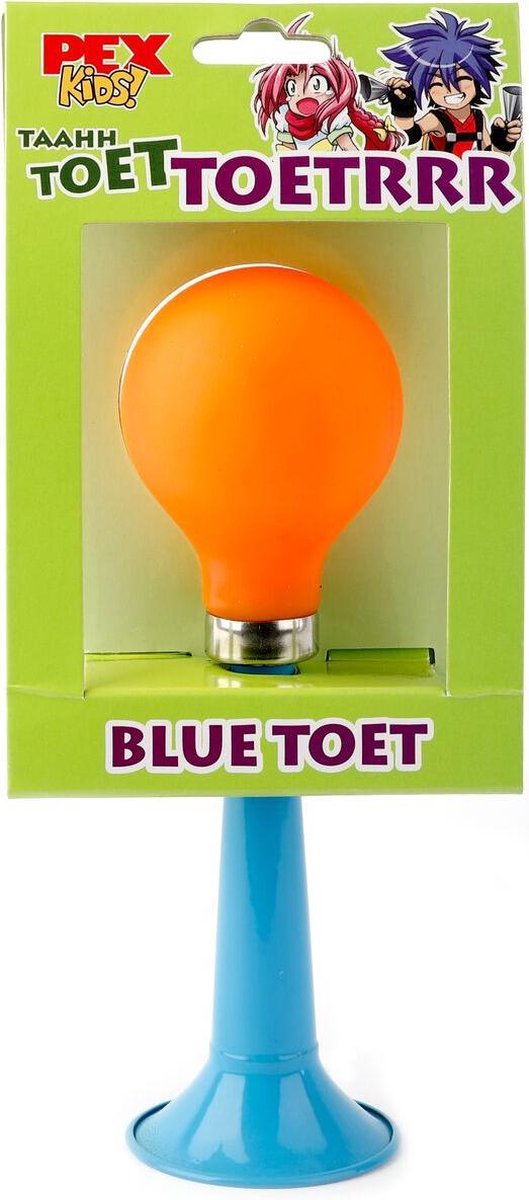pexkids kindertoeter recht - blauw / oranje