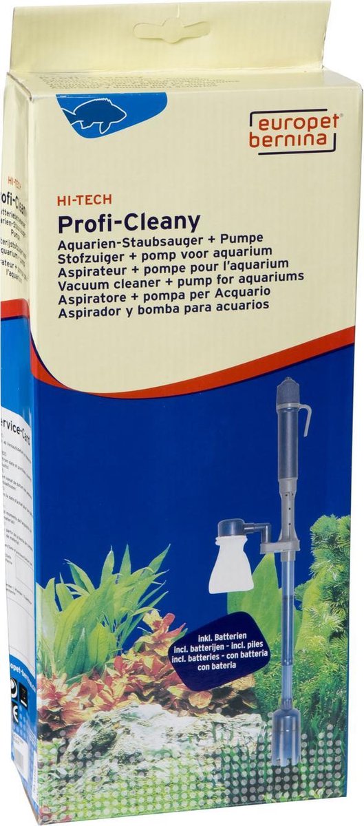 Ebi Aquarium stofzuiger Hi tech op batterijen - 52cm