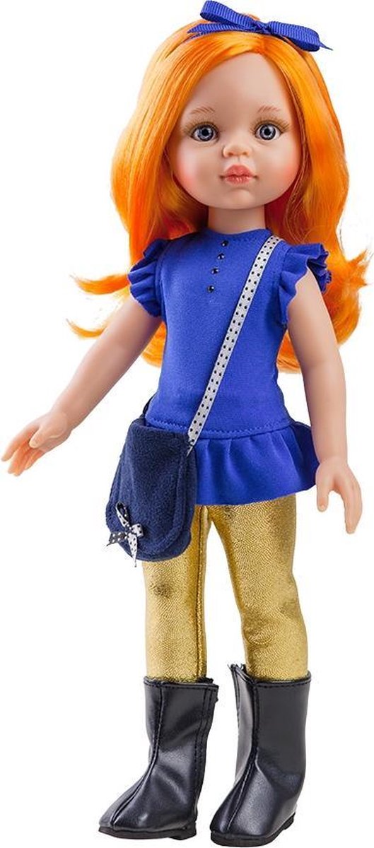 Paola Reina Pop Amigas Carina oranje haar (32cm)