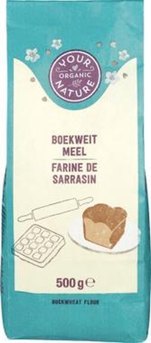 Boekweitmeel 500 gram Your Organic Nature - Biologisch