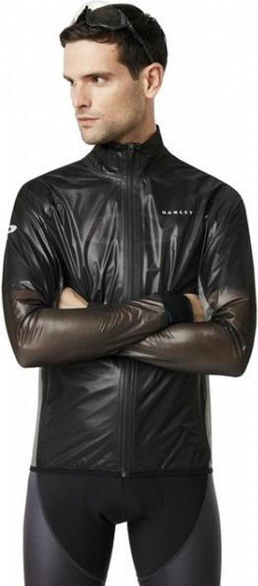 Sportbrillenshop - Oakley MTB Wind Jacket/ Blackout - 412695-02E - Maat XS