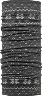 BUFF� Lightweight Merino Wool Patterned & Stripes Nekwarmer Unisex - One Size