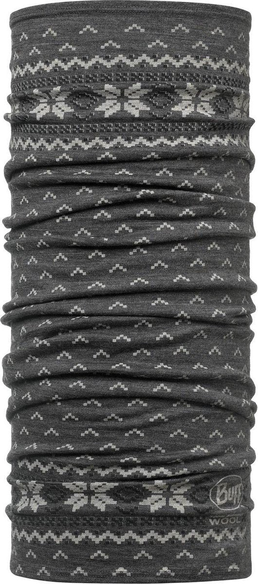 BUFF� Lightweight Merino Wool Patterned & Stripes Nekwarmer Unisex - One Size