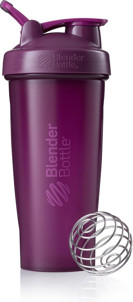 BlenderBottle Classic met oog - Eiwitshaker / Bidon - 820ml - Fullcolor Plum
