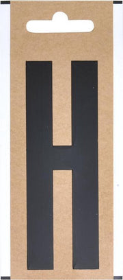 Letter etiket " H " 10cm