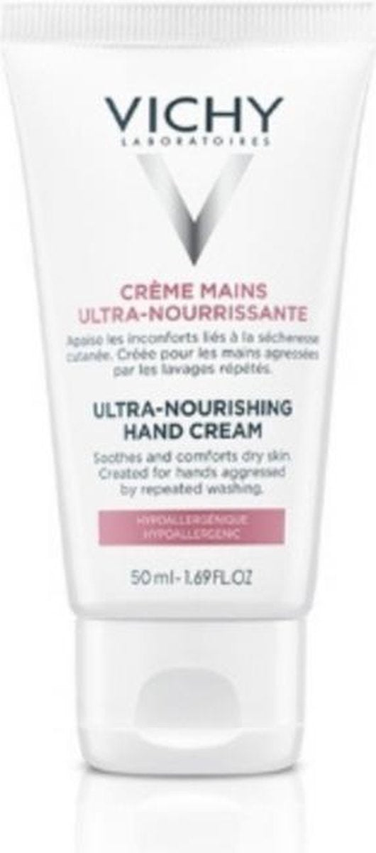 Vichy Ultra-Voedende handcrème - 50ml - voor elk huidtype