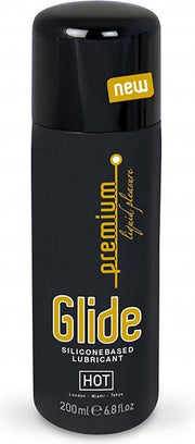 HOT Premium Silicone Glide - silicone based lubricant - 200 ml - Lubricants -