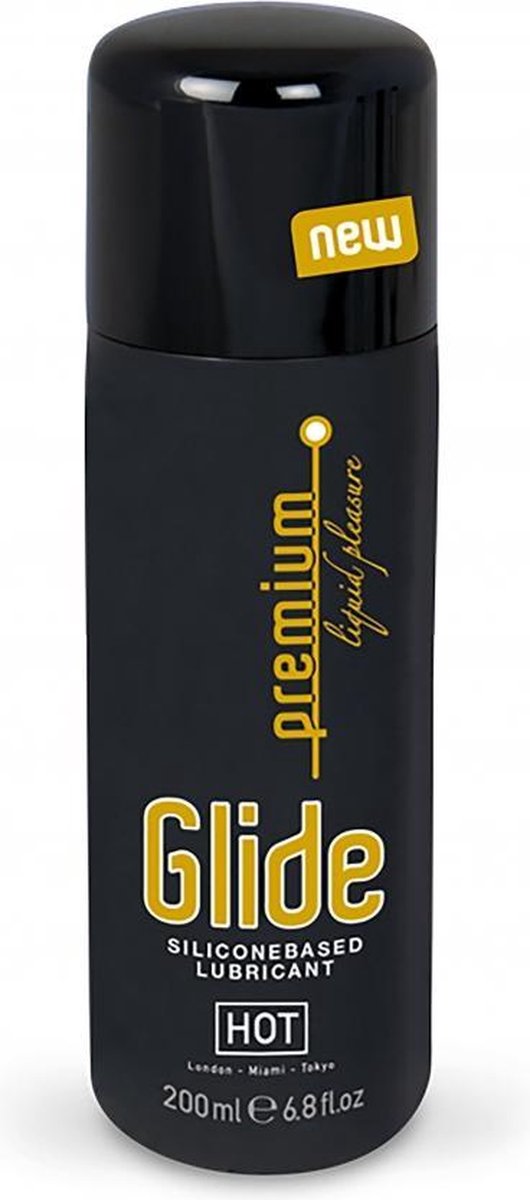 HOT Premium Silicone Glide - silicone based lubricant - 200 ml - Lubricants -