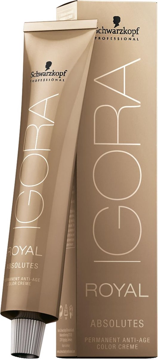 Schwarzkopf - Igora - Royal - Absolutes - 5-80 Lichtbruin Rood Natuur - 60 ml