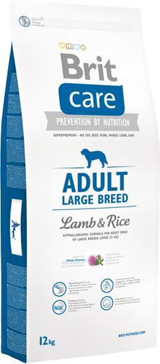 Brit Care Adult Large Breed Lamb & Rice 12 kg -  - 80009421