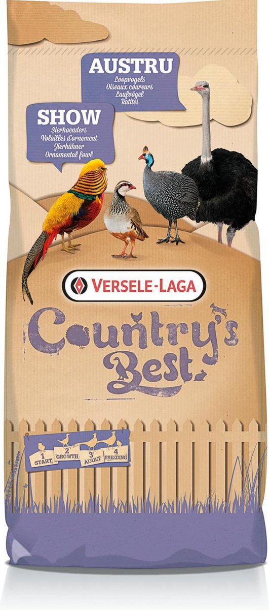 Versele-Laga Country's Best Show 1 Crumble 0-6 Weken - 20 kg