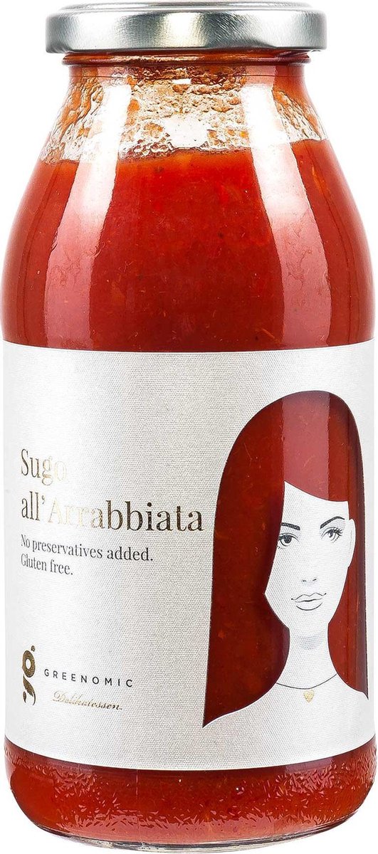 Greenomic Sugo Tomatensaus Met chili