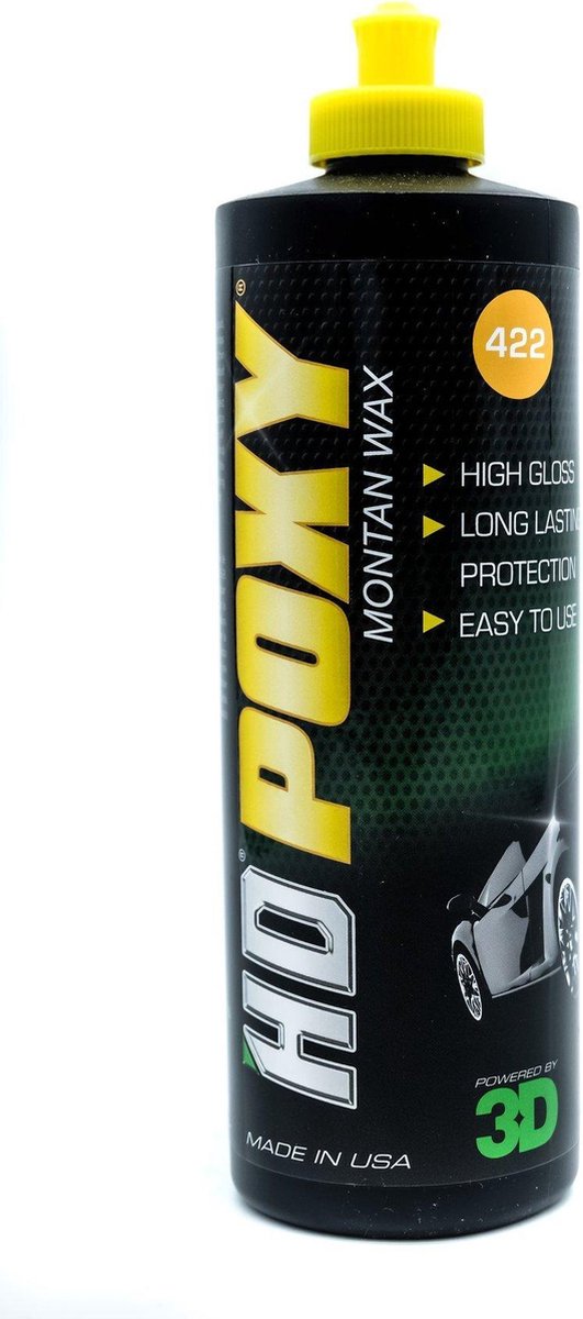 3D POXY professionele autowas autowax - 32 oz / 946 ml fles