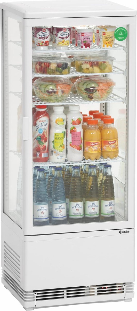 Mini-koelvitrine 98L