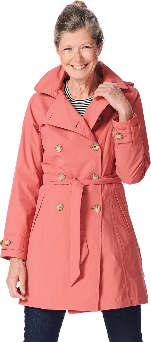 Phyllis trench coat peach-XXL
