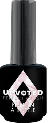 Upvoted Fiber in a Bottle - Satin Pink - Creëer extra stevige nagels - 15 ml