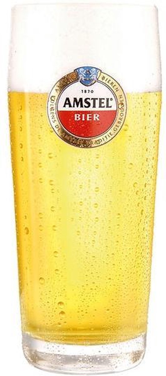 Amstel Bierglas Fluit 22cl Doos 12 stuks