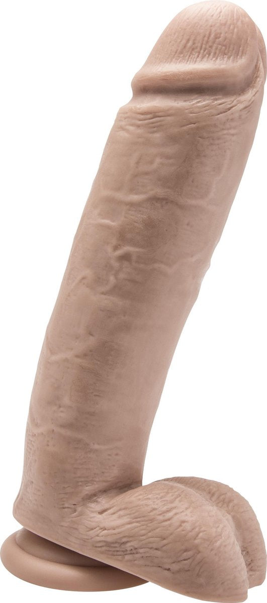 Get Real 10" Dong Met Ballen Blank