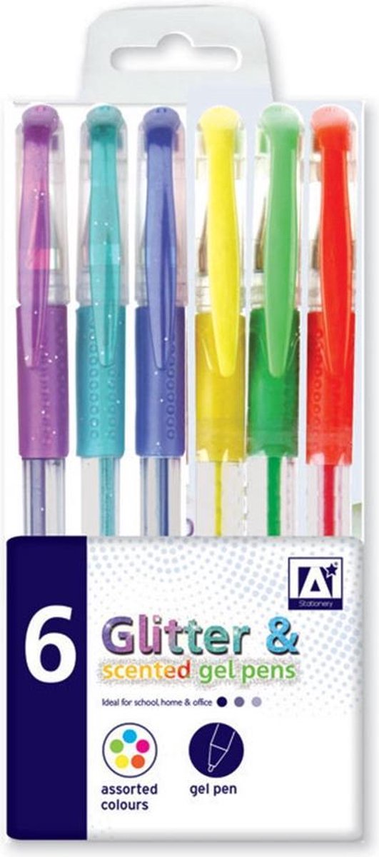 Glitter & Geur Gelpennen
