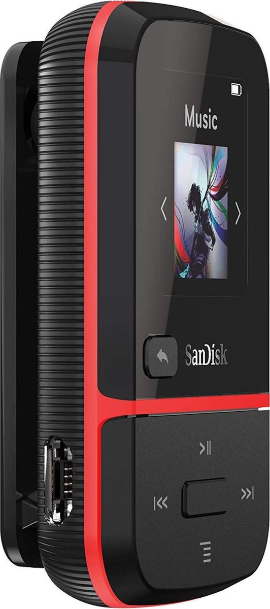 SanDisk Clip Sport Go Red 16GB new