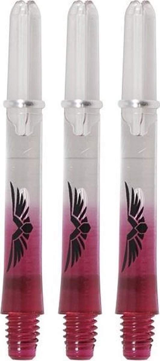 Shot Eagle Claw Duo Dartshafts - Clear - Rood - In Between - (1 Set)