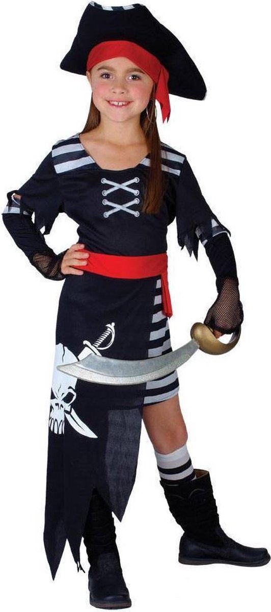 E-Carnavalskleding.nl: 116cm - e-Carnavalskleding.nl Piraten prinsessen jurk Nina