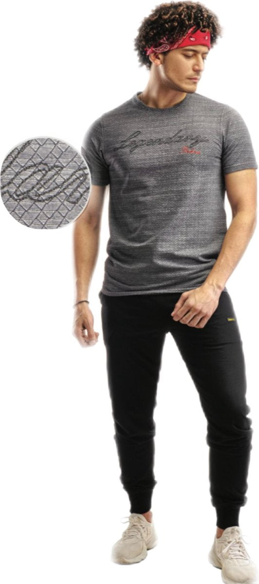 Embrator mannen Jogging set / Huispak grijs/zwart maat XXL