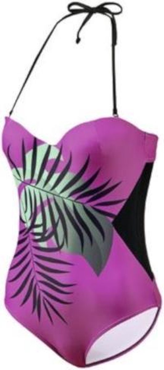Beco Badpak Beactive C-cup Dames polyester Roze/groen Maat 36