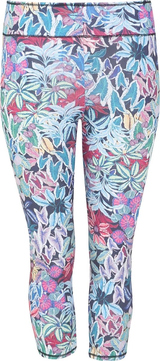 Sportlegging met bloemenprint