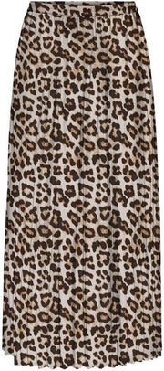 Onlalma Life Poly Plisse Skirt Aop Wvn 5 15233230 Pumice Stone/leo