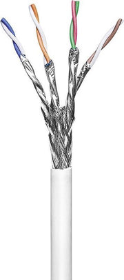 Wentronic 94217 - Cat 6 UTP-kabel - Zonder connector - 100 m - wit