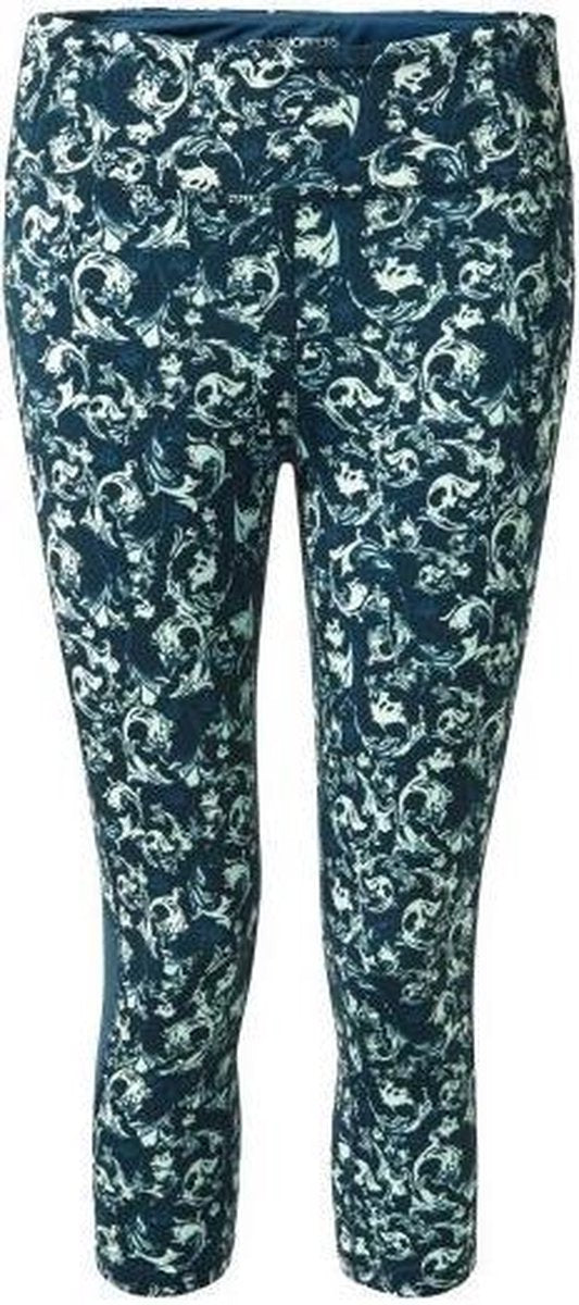 Craghoppers Legging Nosilife Luna Dames Polyester Donkerblauw/wit Mt 42