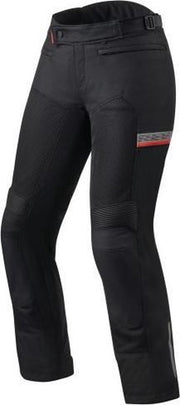 REV'IT! Tornado 3 Lady Black Textile Motorcycle Pants 40
