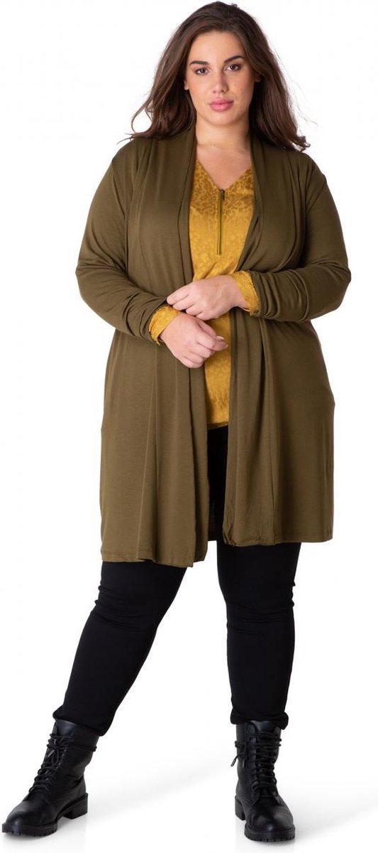 YESTA April Vest - Royal Green - maat 2(50)
