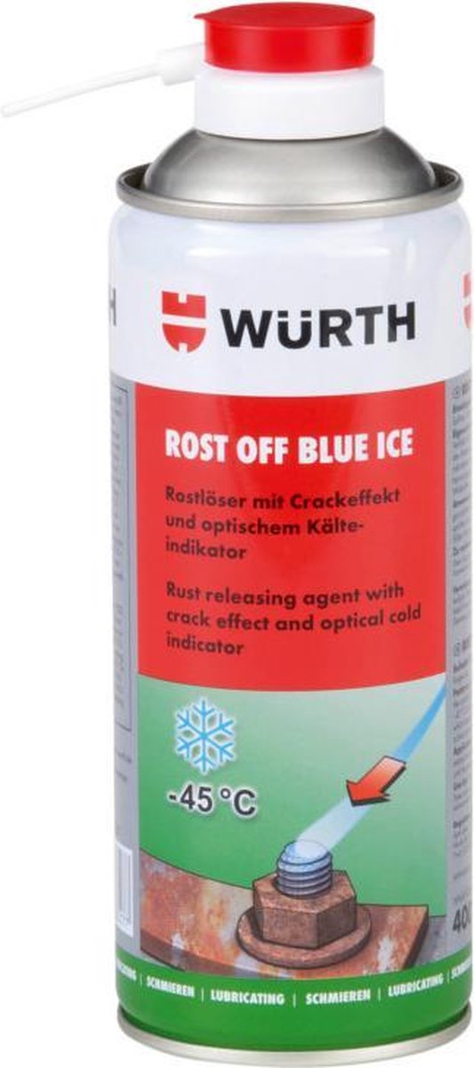 wurth ROESTVERWIJDERAAR ROST OFF BLUE ICE - roest verwijderen