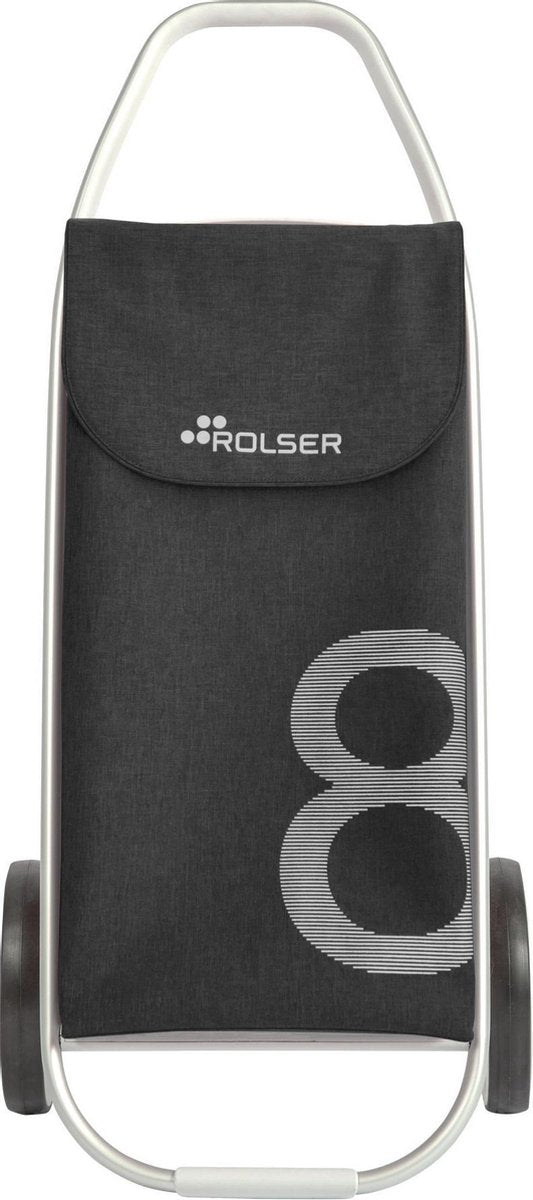 Rolser Boodschappentrolley Com Tweed 8 - Zwart