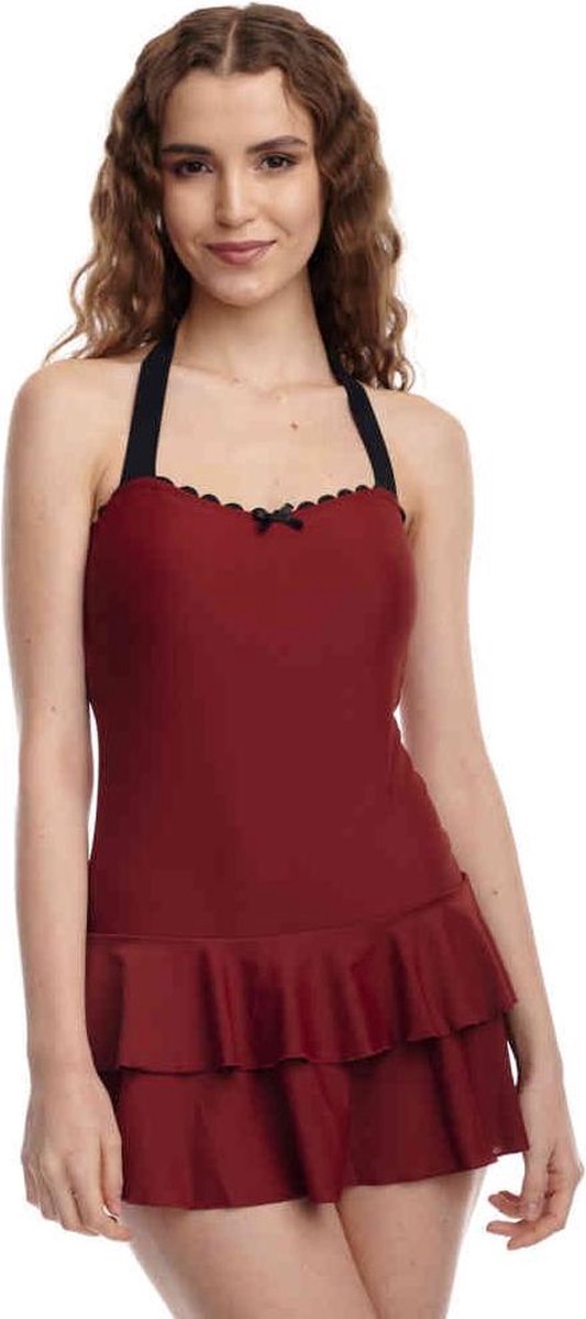 Pussy Deluxe Badpak -L- Red Lovers Rood