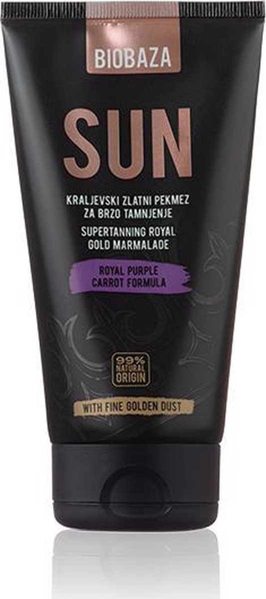 BIOBAZA - Superbruinende Royal Gold Marmalade - 150 ml - Tanning Butter - Tan Deepener - Zonnebrand