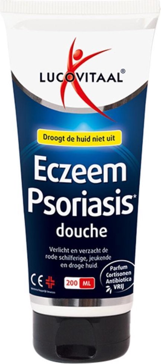 3x Lucovitaal Eczeem Psoriasis Douchegel 200 ml