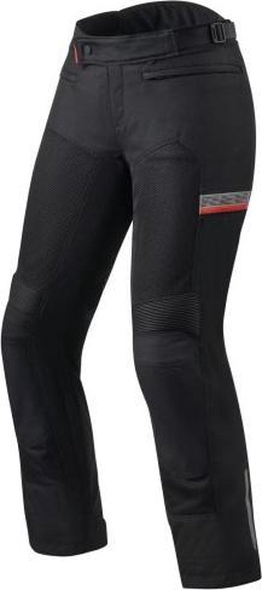 REV'IT! Tornado 3 Lady Black Textile Motorcycle Pants 34