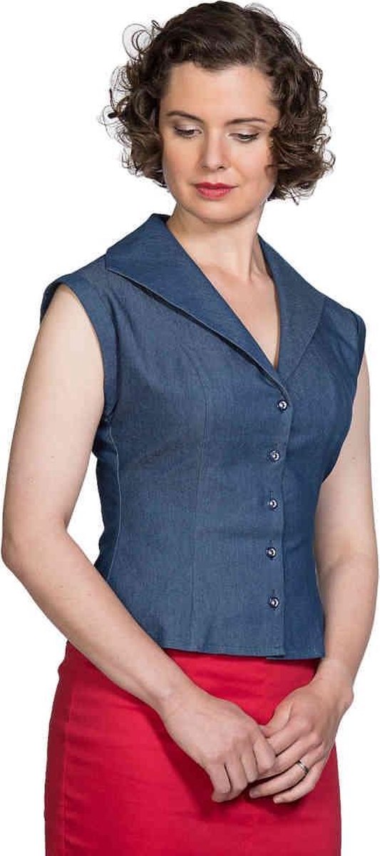 Dancing Days Blouse -S- SWEET SAIL Blauw