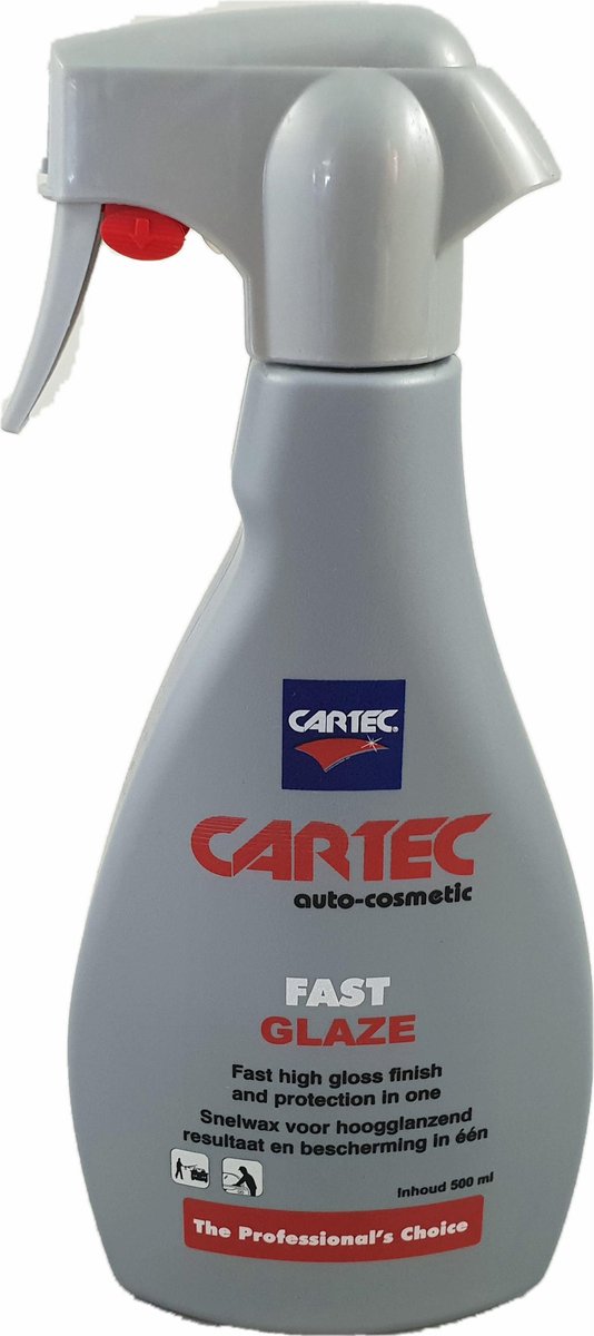 Cartec Fast Glaze - 500 ml - Auto Poets - Auto Wax Spray - Auto Wax