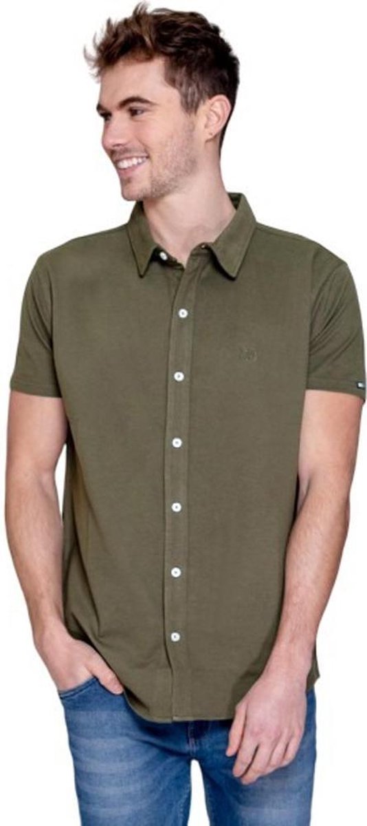MZ72 - Heren Polo Overhemd - Stretch - Priam - Army