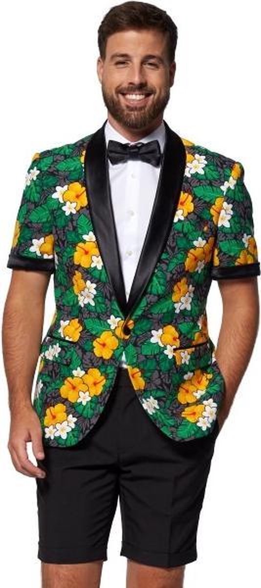 Opposuits Verkleedpak Tropical Treasure Heren Polyester Maat 62
