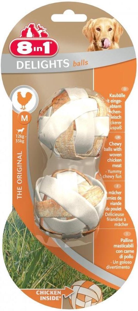 6x 8in1 Delights Ballen M 2 stuks