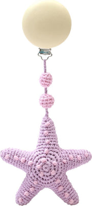Naturezoo Kinderwagenhanger Zeester 20 Cm Lila