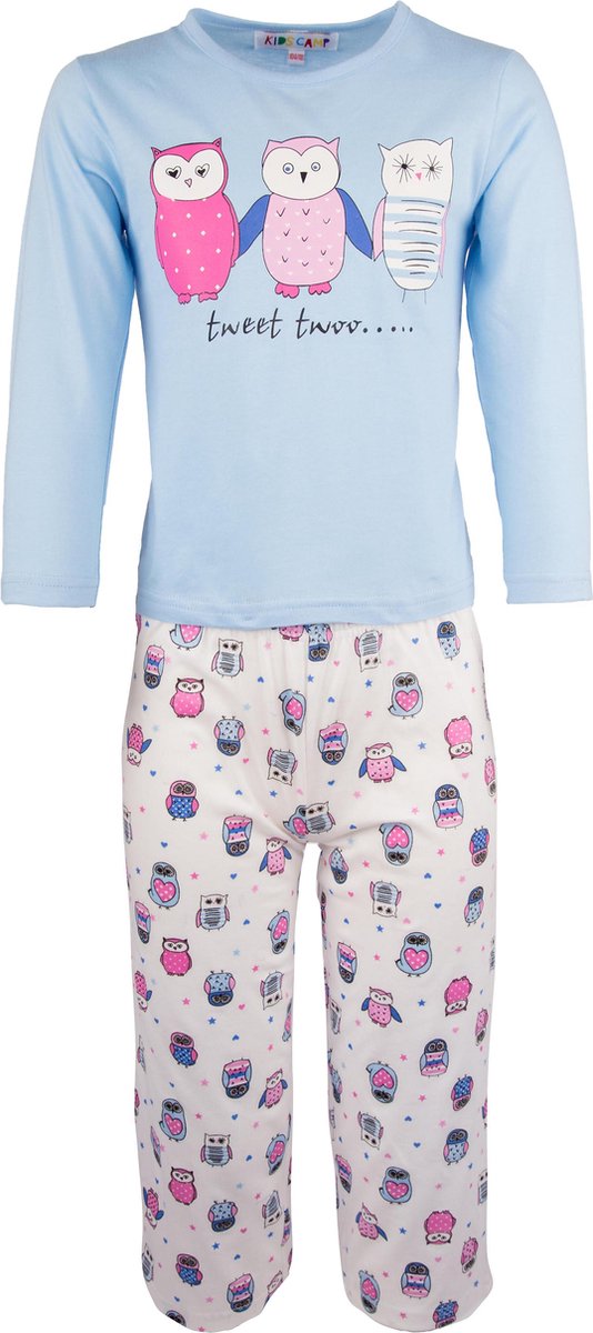 Meisjes Pyjama Uiltjes 116/122
